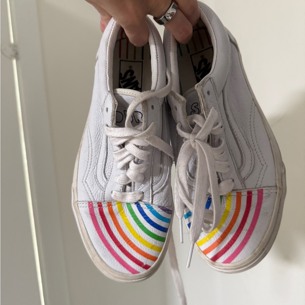 VANS X FLOUR SHOP OLD SKOOL rainbow shoes